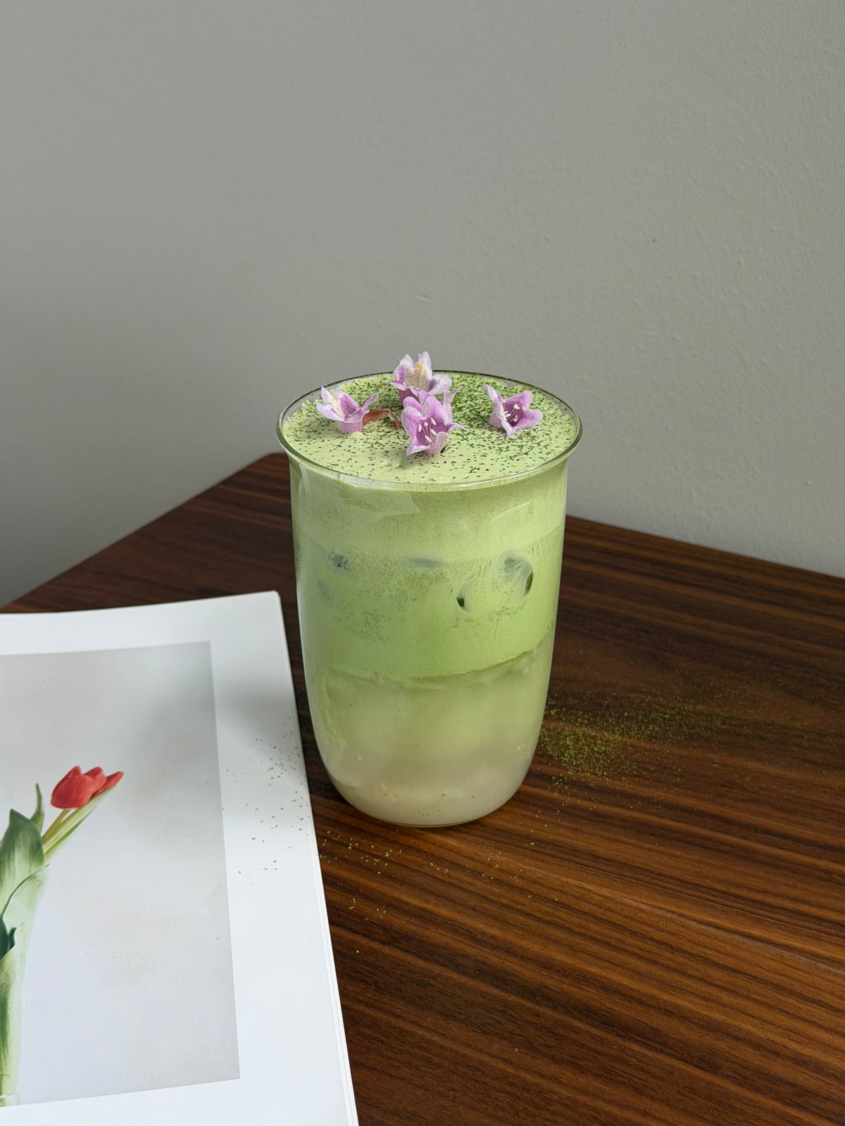 Lychee Cold Foam Matcha