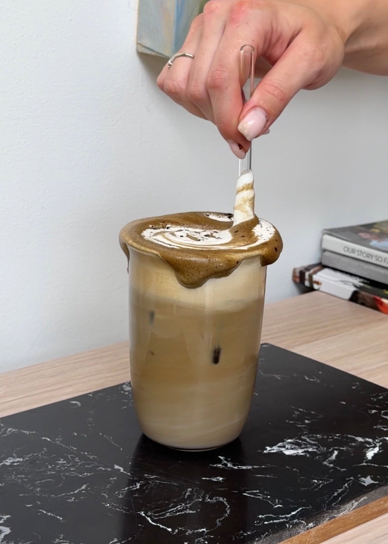 Sea Salt Cold Foam Hojicha