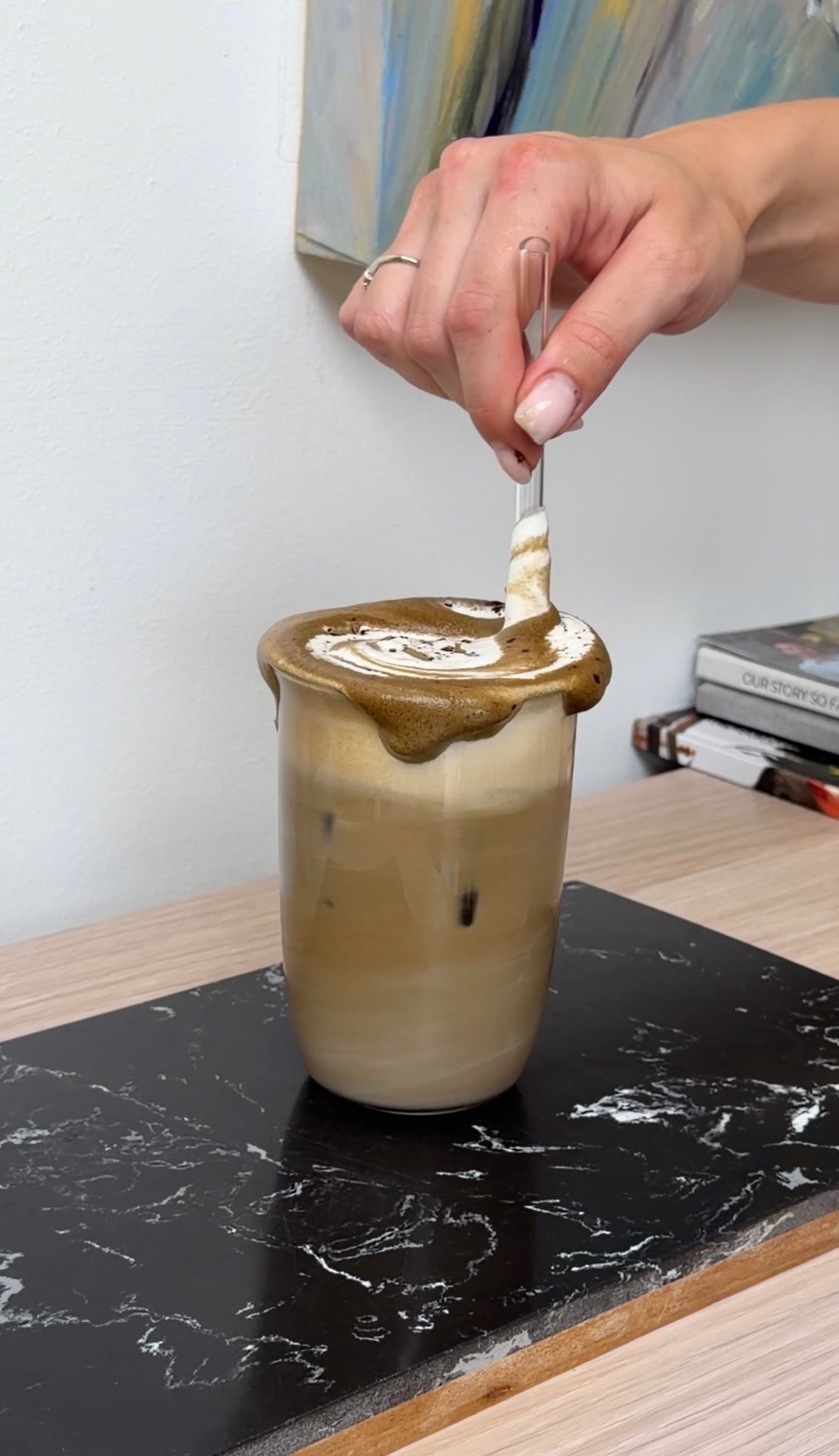 Sea Salt Cold Foam Hojicha