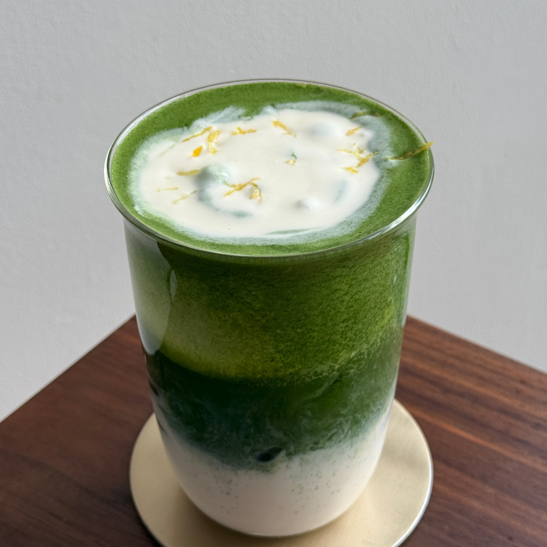 Lemon Pie Iced Matcha