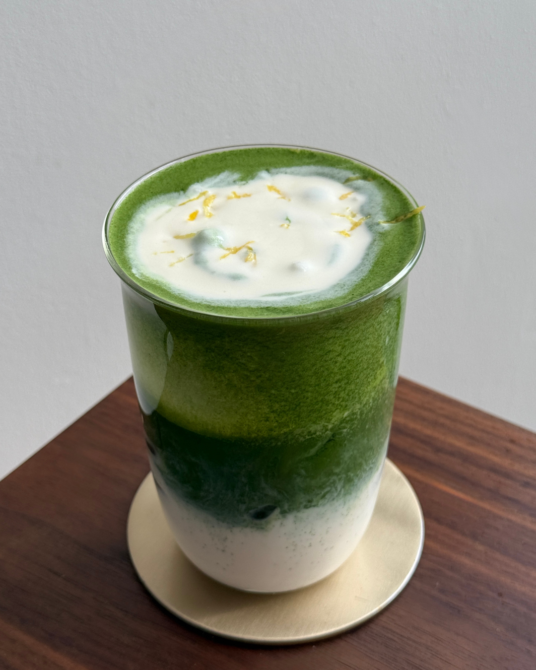 Lemon Pie Iced Matcha