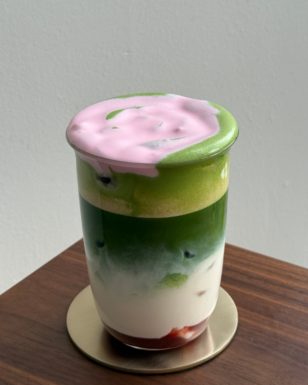 Strawberry Rose Matcha Cloud