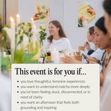 A Guided Matcha Tasting and Psychology Workshop