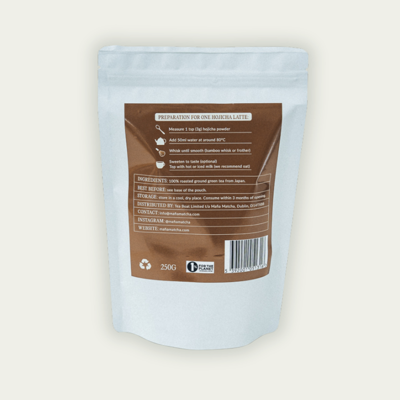 Shizuoka hojicha powder from Mafia Matcha